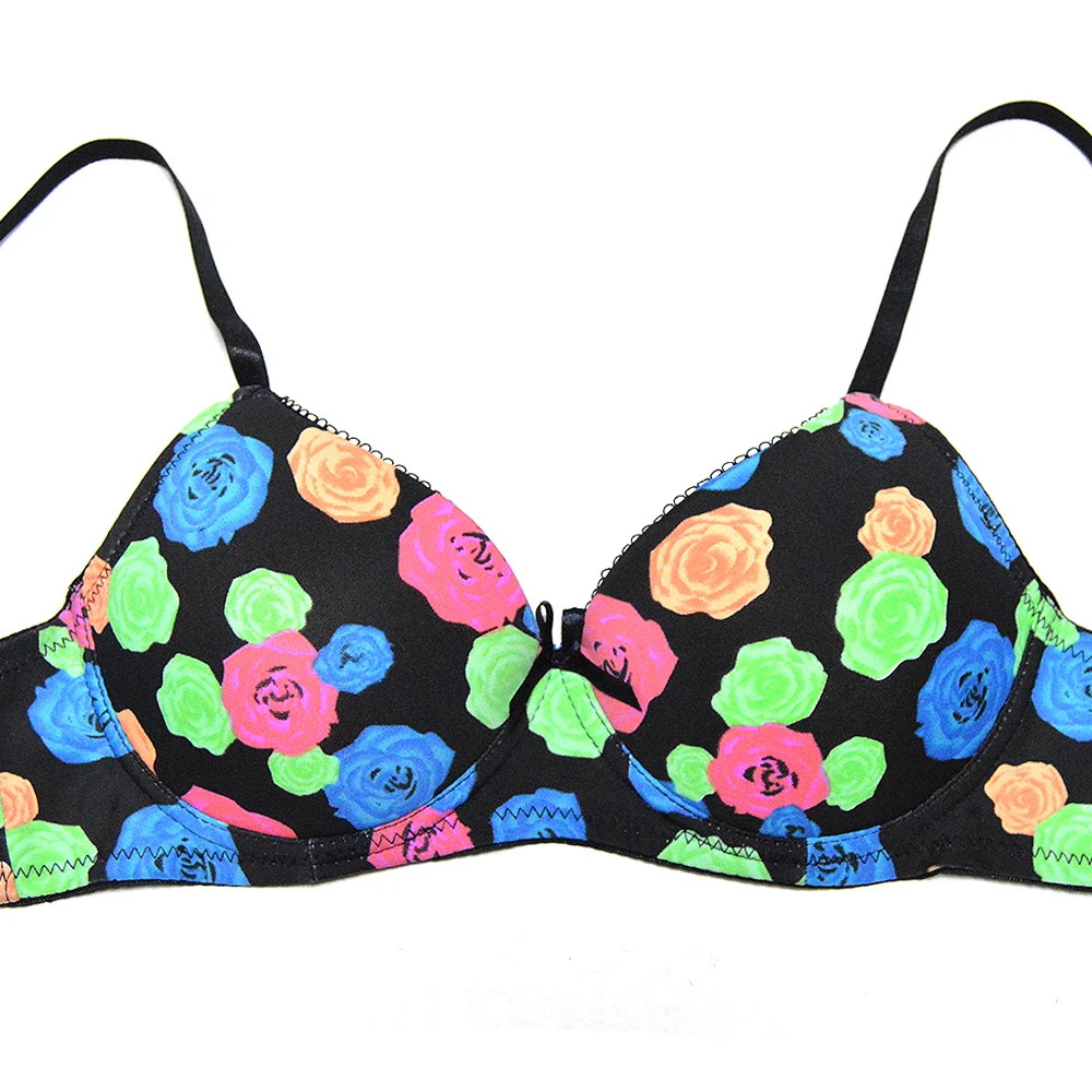 Ladies Secret Sexy Rose Floral Women Thin padded Underwear Bras