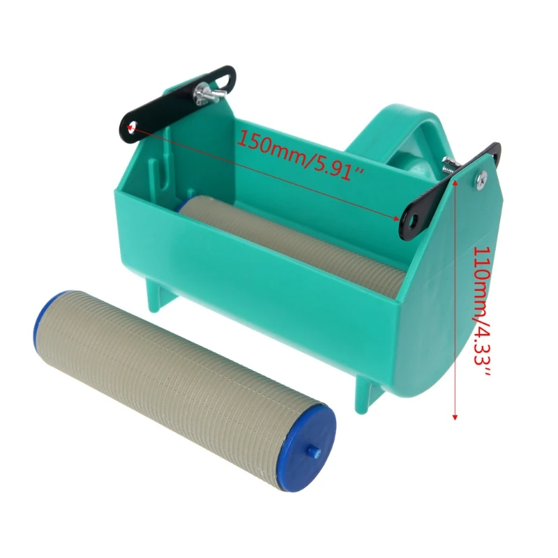 Single Color Decoration Painting Machine DIY Paint Roller For 5 Inch Wall Decorative Painting Roller Brush Tool (NO Roller) New