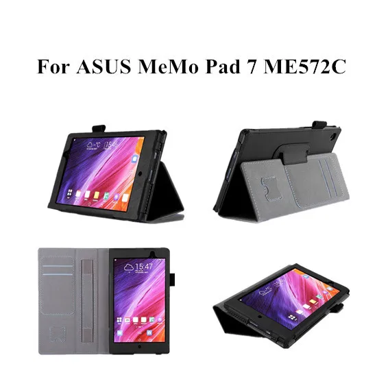 ME572C Leather Case For ASUS MeMO Pad 7 ME572C ME572CL Leather Cover