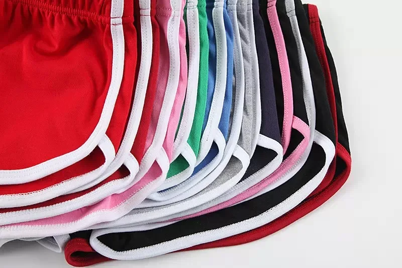 Карамельный цвет ретро пикантные стрейч шорты для женщин женские 13 цветов повседневные свободные пляжные Hotpants