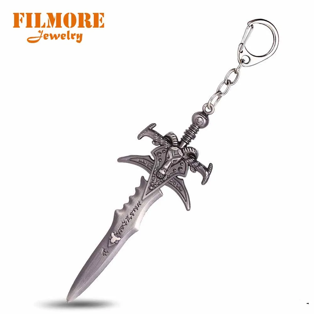 22 стиля игра брелки для ключей Frostmourne Супер Новинка! Из Warglaive Аззинота Ashbringer сплав