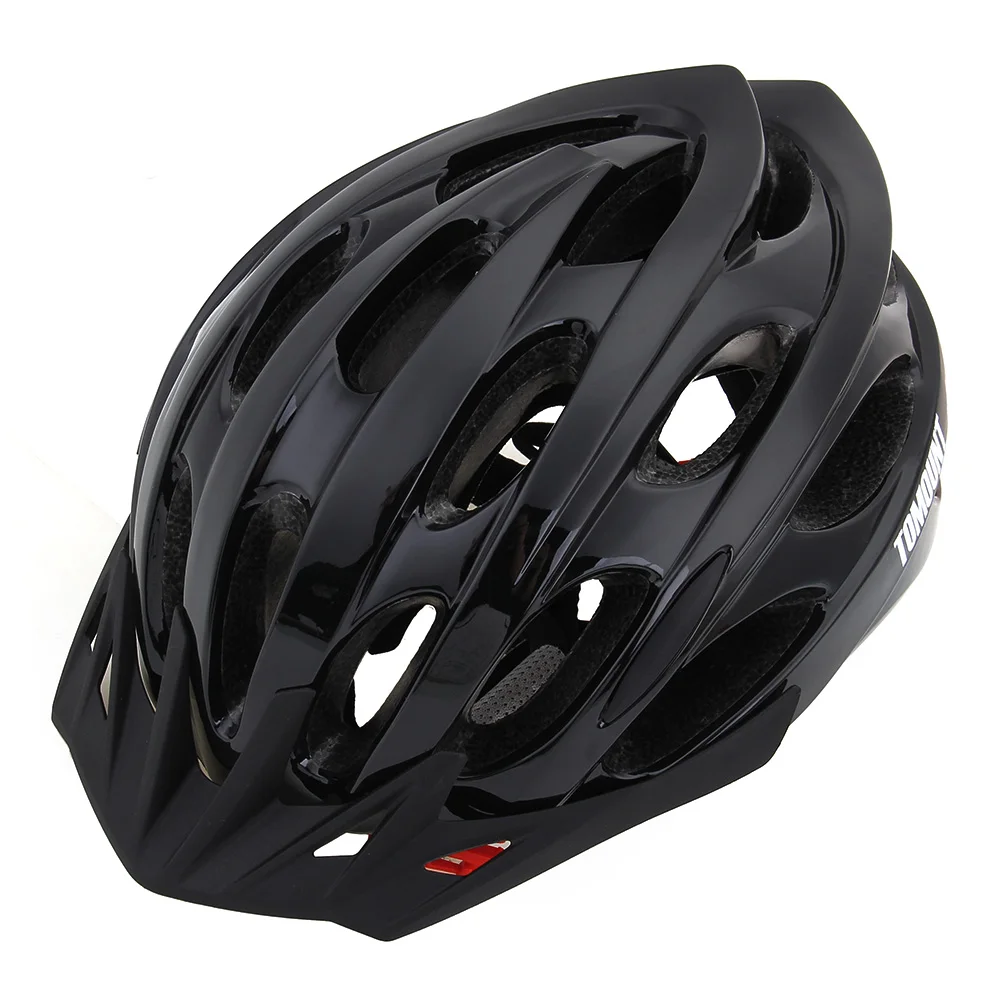 Bicycle Helmet Mountain Bike Cycling Adult Adjustable Unisex EPS Safety Helmet Visor 25 Vents