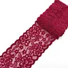 High Quality 1Yards Flower Pattern Elastic Lace Fabric Ribbon Lace Trim Ribbon Diy Craft Fabric 7cm/2.7In Width African Fabrics ► Photo 2/6