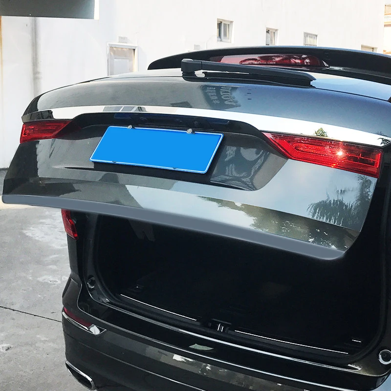 Fit for Volvo XC60 2018 2019 Stainless Steel Exterior Rear Trunk Lid Cover Trim 1pcs car