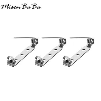 

20PCS Stainless Steel Brooch Back Safety Catch Bar Pins Jewelry Findings Accessories basis for Brooches Jewelry