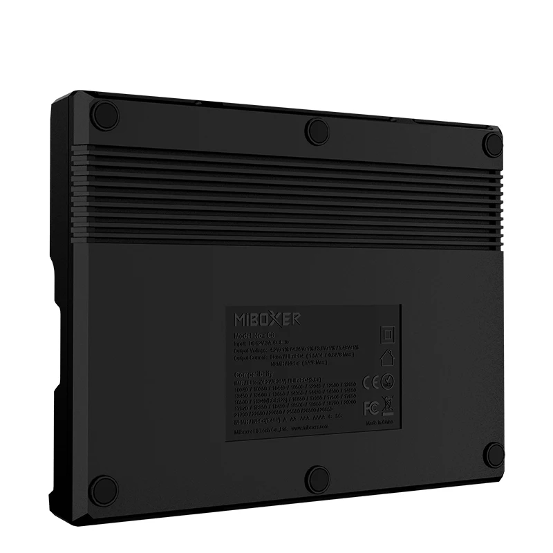 C8 Smart battery charger 8-slot LCD display for lithium ion LiFePO4 Ni-MH nickel cadmium AA 21700 20700 26650 18650 charger