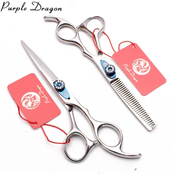 

1Pcs 6" 17.5cm Stainless Hairdresser's Scissors Straight Scissors Thinning Shears Barber Shears Professional Hair Scissors Z1015