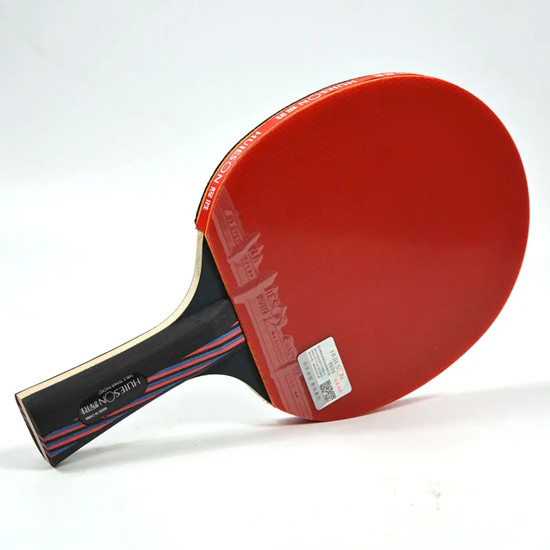 Huieson Carbon Fiber Table Tennis Racket Double Face Pimples-in Racket Rubber Table Tennis Bat with Bag Top Recommended (7)