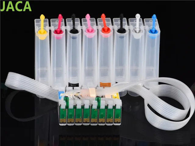 R2000 CISS Refillable Ink Cartridges T1590 T1599 CISS Cartridge For EPSON Photo R2000 Printer