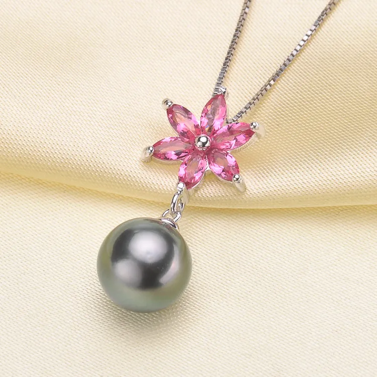 Pearl Pendant Settings, Fashionable Bases Setting Pendant Mountings 925