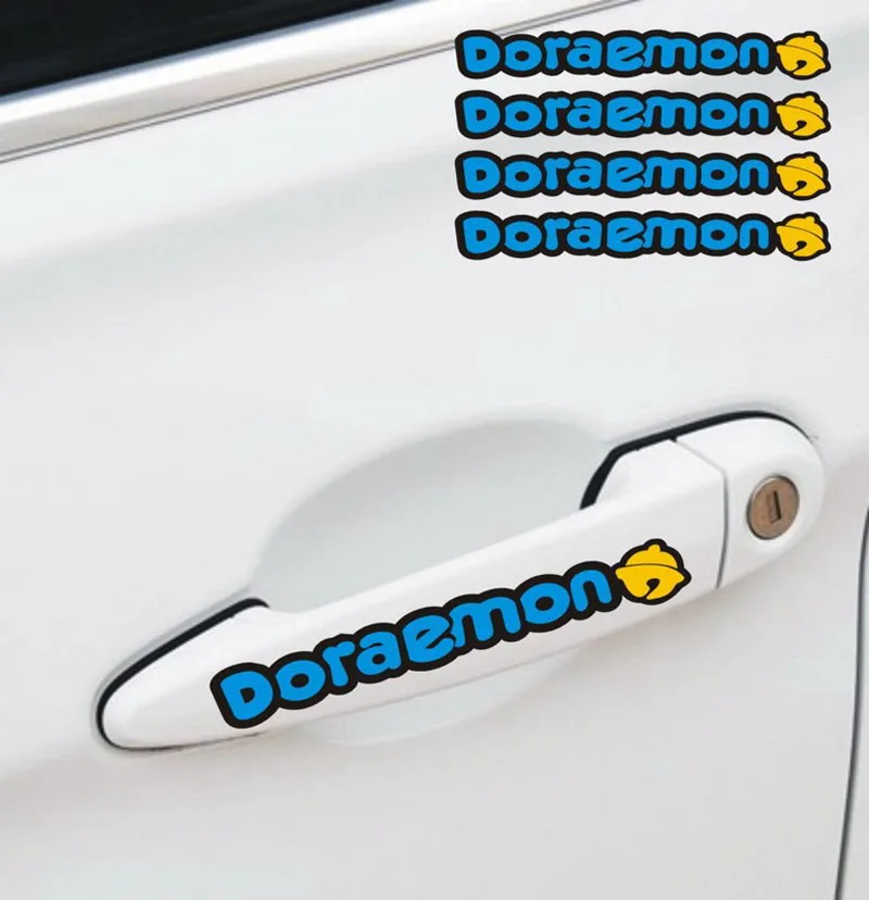 カースタイリング新製品漫画ステッカードラえもん車のステッカー装飾アクセサリー4ピース ロット Car Sticker Car Stylingcar Stickers Decoration Aliexpress