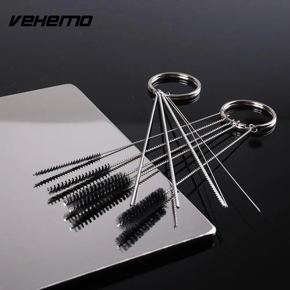 

Car Motorcycle Carburetor Carbon Dirt Jet Remove Cleaning Needle Brush Tool Set