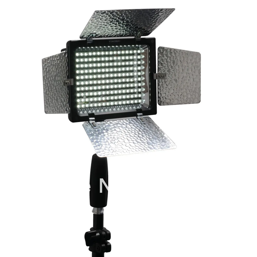 Yongnuo YN160 160 шт. светодиодный светильник с затемнением для студийной видеосъемки Canon Nikon Pentax Contax Olympus camera DV Camcorder DSLR