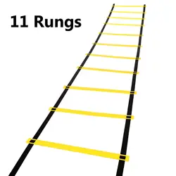 4 м/156 дюйм(ов) скорость ловкость лестница 11-rung ловкость лестница с Сумка для скорости Футбол фитнес ноги обучение