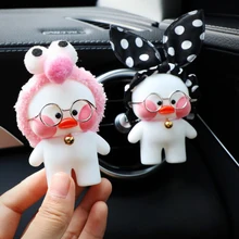 Автомобильный Освежитель милый утка духи клип мультяшное Украшение автомобилей выход очиститель воздуха Запах Диффузор автомобильные аксессуары