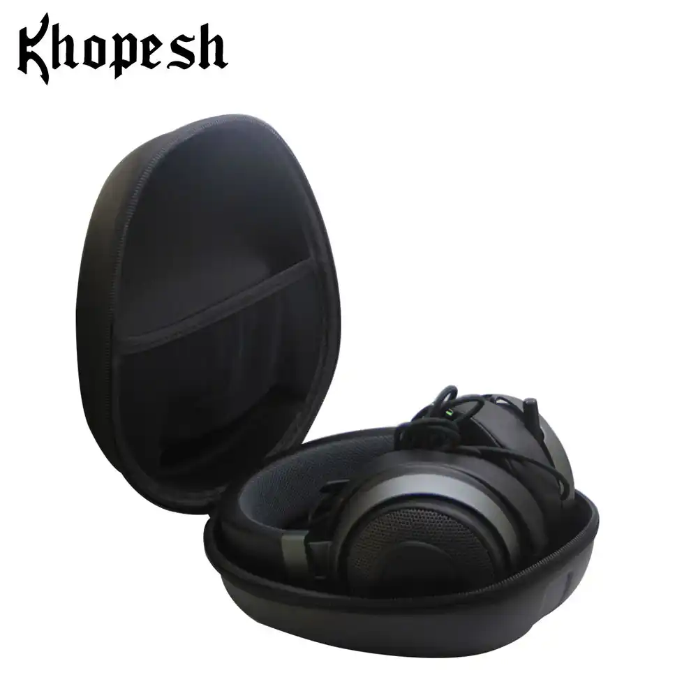 Khopesh Case For Razer Kraken 7 1 Chroma V2 Usb Gaming Headset Case For Razer Kraken Pro V2 Adaro Dj Analog Headphones Case Earphone Accessories Aliexpress