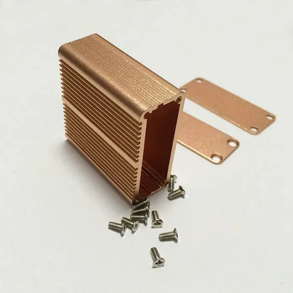 Алюминиевый корпус 18,5*45*45 мм DIY коробка PCB проект электроники корпус Чехол DIY
