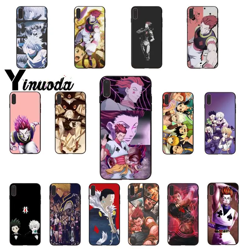 

Yinuoda Hunter x Hunter Coque Shell Phone Case for iPhone X XS MAX 6 6s 7 7plus 8 8Plus 5 5S SE XR