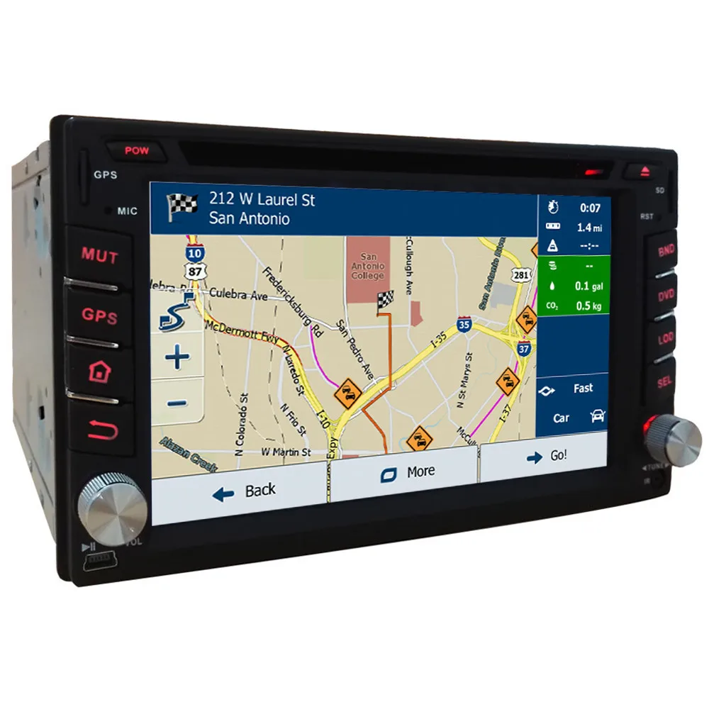 Best KLYDE Octa Core 4G Android 8 4GB+32GB 2Din Universal Car DVD Player GPS For Nissan Tiida X-trail Sunny Patrol Versa Micra Navara 2