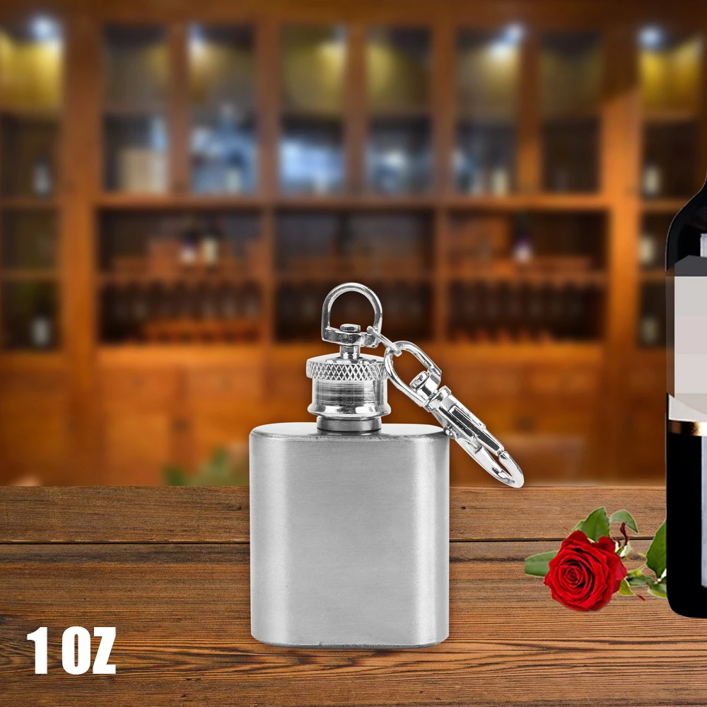 HOOMIN 1 унций-10 унций фляжка для водки, рома, портативная фляга из нержавеющей стали для вина, виски, бутылка, барная посуда
