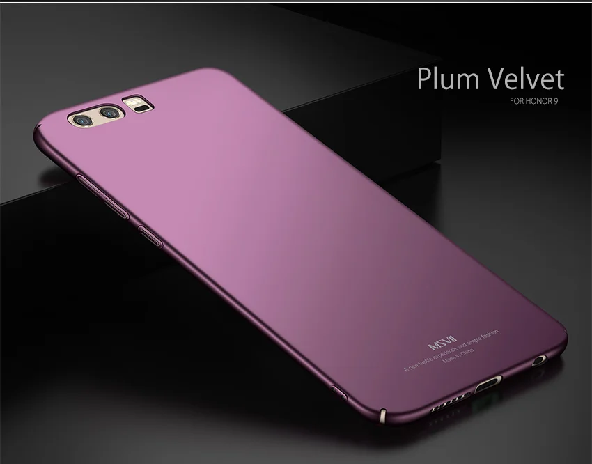 Honor 9X Case Msvii Silm Matte Coque For Huawei Honor 9 Lite Case Honor9 Lite PC Cover For Huawei Honor 9X Pro Global Phone Case