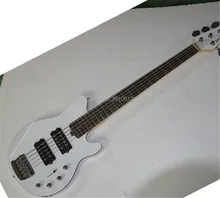 Top quality White color Music Man 5 Strings electric Bass Guitar,Factory shop 5 strings guitar Bass Top quality White color Music Man 5 Strings electric Bass Guitar,Factory shop 5 strings guitar Bass