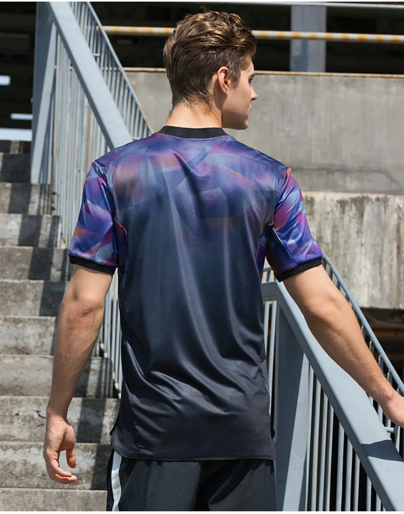 Vansydical спортивные топы мужские футболки поло для гольфа с принтом короткий рукав быстросохнущая верхняя одежда для пробежки тренировки тенниса фитнеса спортивная одежда