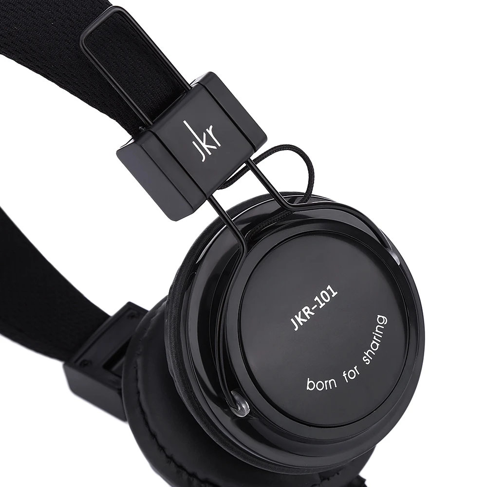 JKR-101  Wired Stereo HiFi Music Headset Headphones Fordable  Noise Cancelling earphone (6)