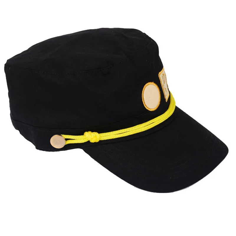 Аниме JoJo странное приключение Kujo Joseph Jotaro военная шляпа JOJO карнавальные костюмы