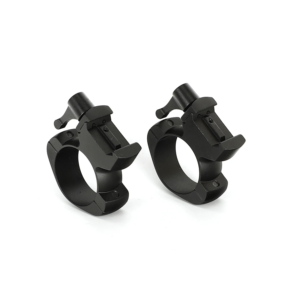 Montagens para Caça Ohhunt Tático Polegada ou 30mm Aço Liberação Rápida Picatinny Weaver Anéis Riflescope Rifle Escopo 1 25.4mm 16 montagens para caça rifle escopo