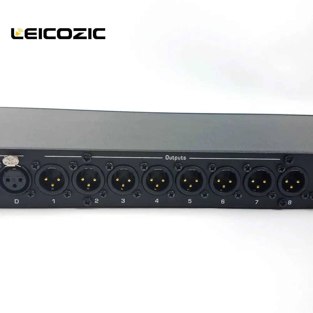 Leicozic 4in/8out 4.8SP Профессиональный цифровой процессор динамик управление pro аудио процессор protea pro сценическое аудио оборудование