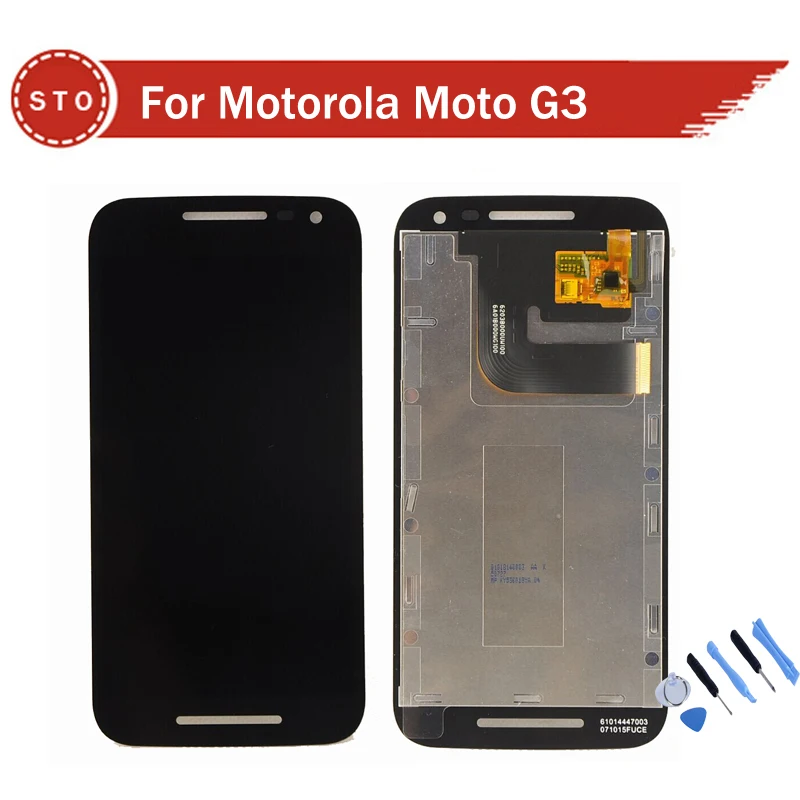 

For Motorola MOTO G3 G 3rd Gen xt1544 xt1550 xt1540 XT1541 XT1543 LCD Display + Touch Screen Digitizer Assembly+Tools free ship