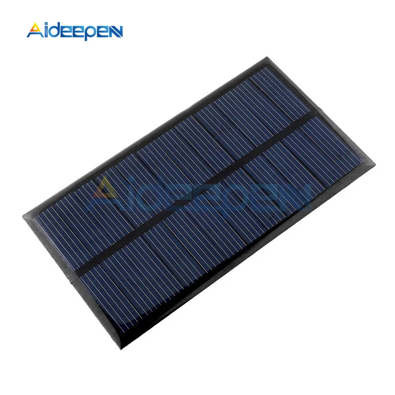 

0.5V 6V 9V Solar Panel Mini Solar System DIY Module For Battery Cell Phone Chargers Portable Solar Cell 0.6W 1W 1.5W 0-100ma
