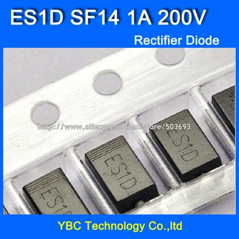 

200pcs/lot ES1D SF14 1A/200V SMD Fast Recovery Rectifier Diode