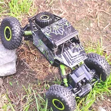 RC Car 2.4G 4CH 4WD Rock Crawlers 4×4 Driving Car Double Motors Drive Bigfoot Car Remote Control Car Model Off-Road Vehicle Toy