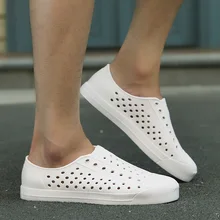 Летние мужские легкие классные сандалии из ЭВА, шлепанцы, обувь для отдыха на открытом воздухе, пляжные сабо, дышащая обувь на плоской подошве, Мужская обувь для плавания