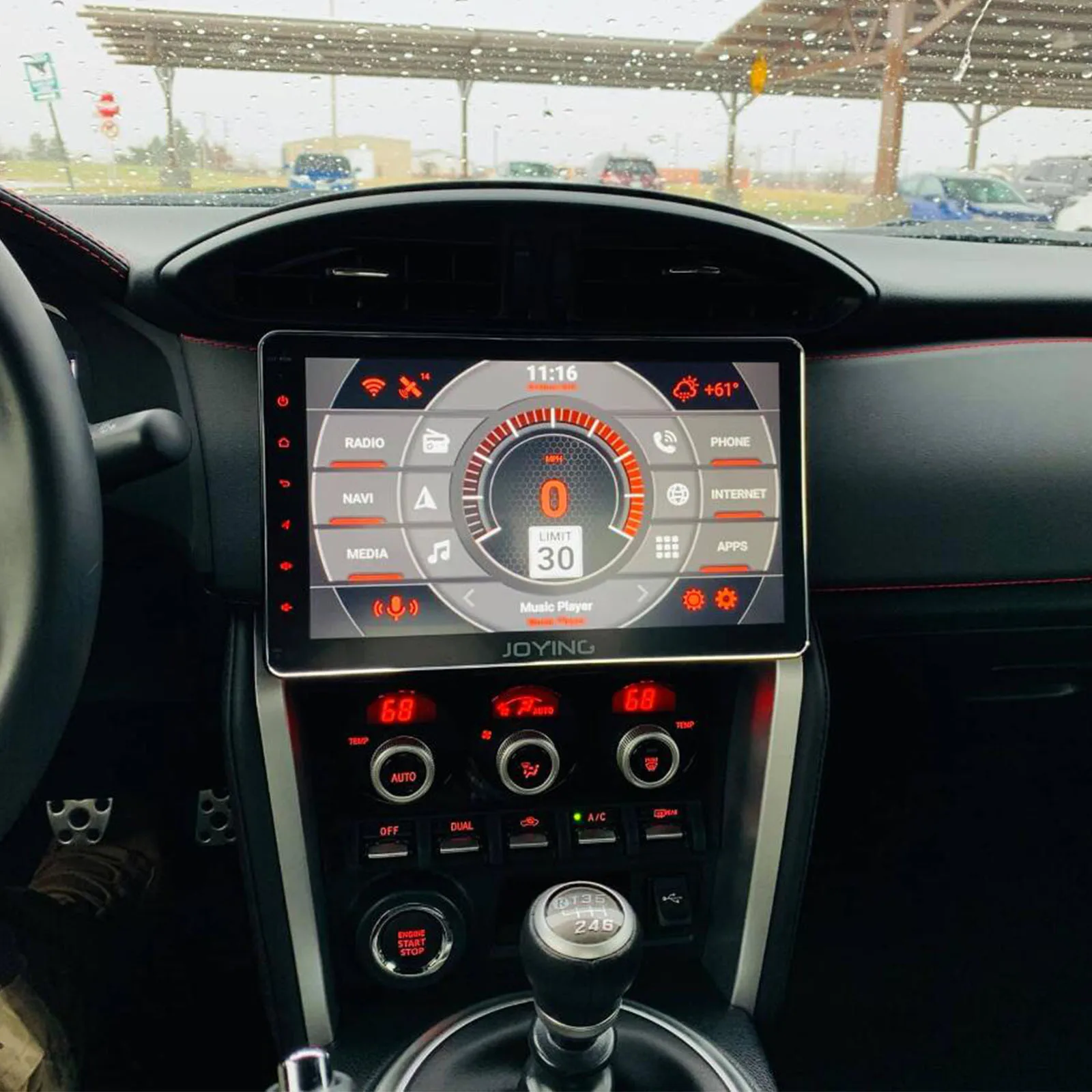 Top Joying 32GB ROM single 1 din 10.1" full touch screen Android Car GPS Radio Stereo Mirror Link head unit Multimedia Player Camera 13