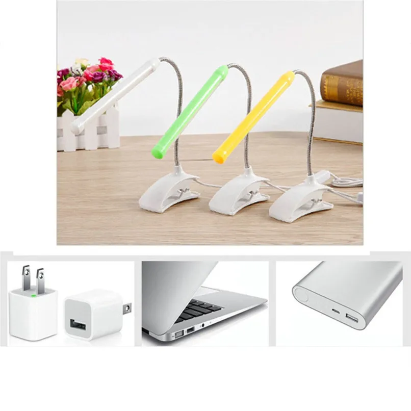 Night Book light Portable Flexible Folding LED Clip On Reading Book Light Lamp For Reader Kindle # 4m10 (13)