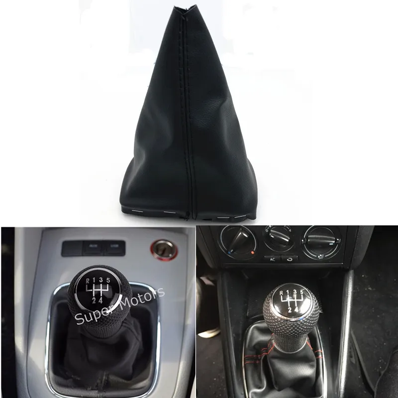 Car Accessories Gear Shift Knob Lever Stick Collar Gaiter Boot Cover