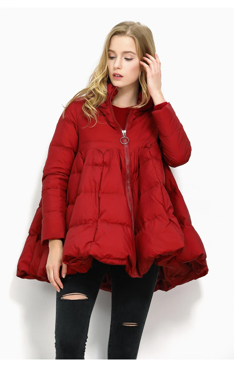 Европейская Новинка, модное женское зимнее пальто большого размера, стоячий воротник, плащ, пуховик, женское длинное зимнее теплое пальто