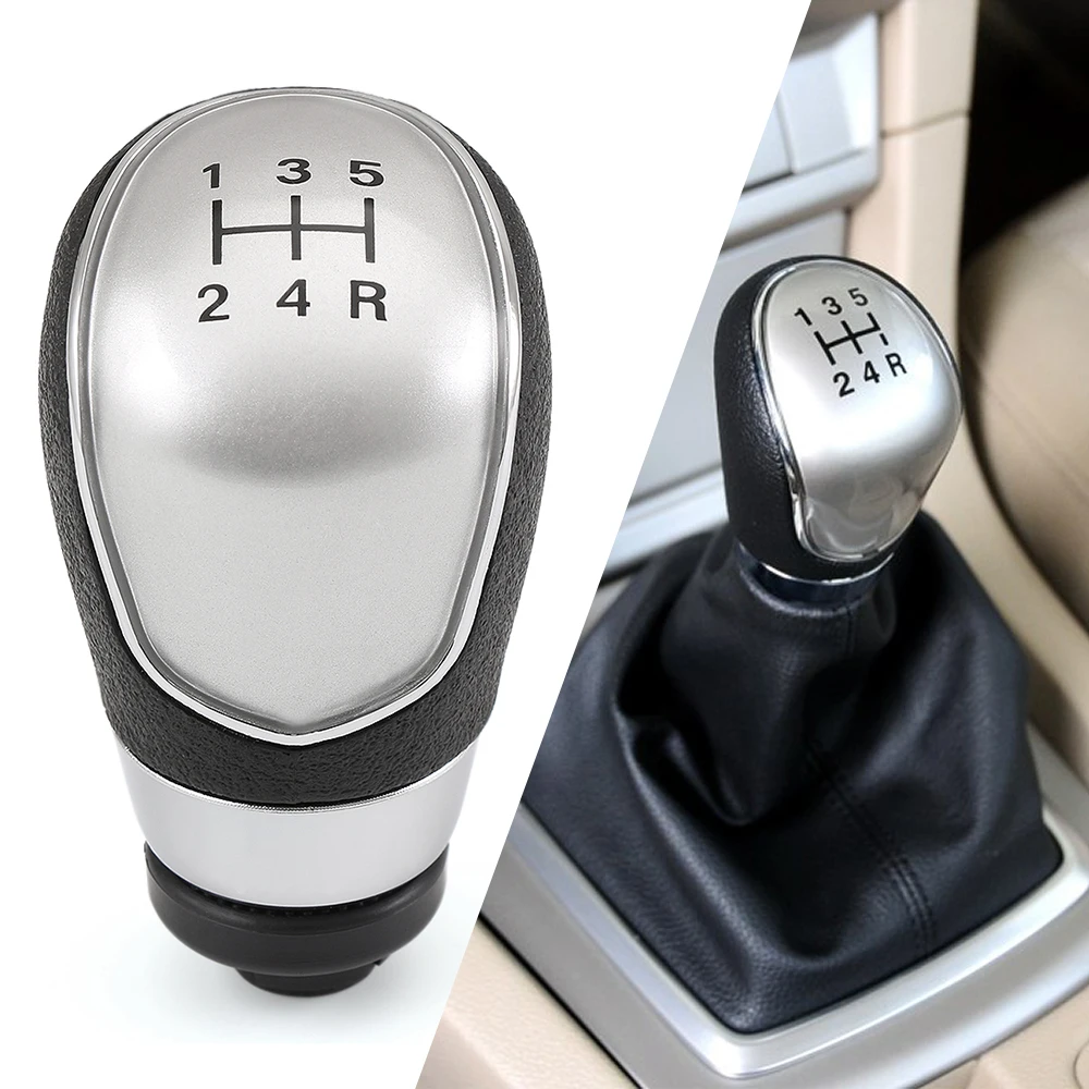 

New 5 Speed Manual Gear Shift Knob For Ford Focus 2 C-Max Kuga Fiesta all model diameter hole 13mm