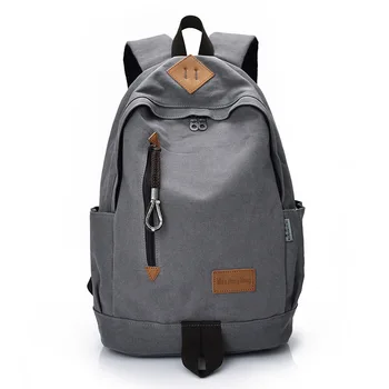 

Factory Direct Shoulder bag men's computer canvas casual retro travel backpack Big high school student