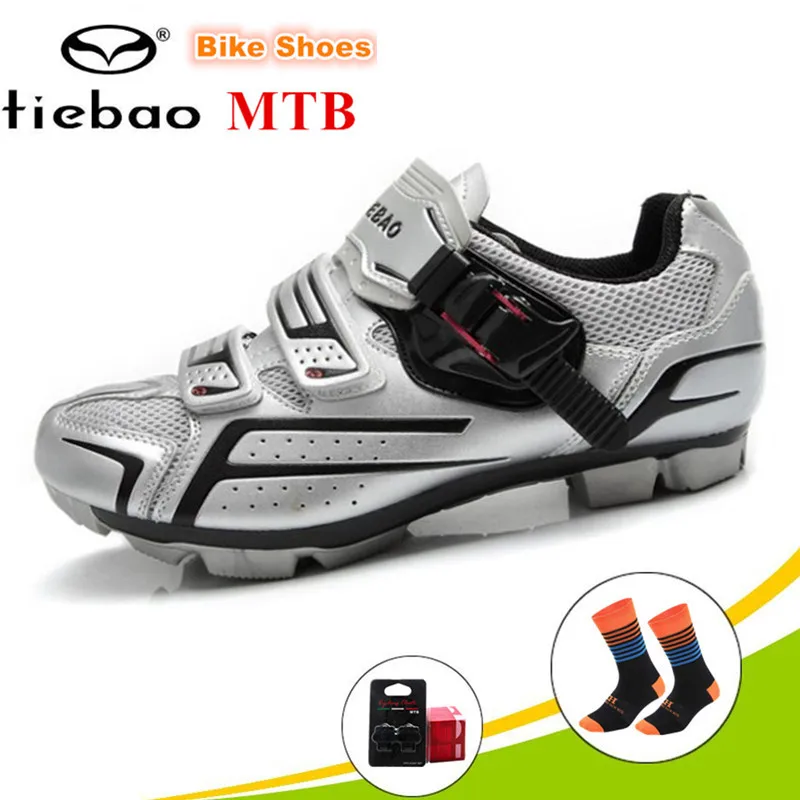 

Tiebao Cycling shoes sapatilha ciclismo mtb mountain bike Auto-lock Shoes Breathable Men shoes women Bicycle Outdoor Sports