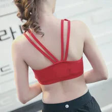 JIGERJOGER маечка для занятий йогой Тренировки топы с поддержкой для беговой жилет для йоги Бюстгальтер спортивная одежда фитнес одежда