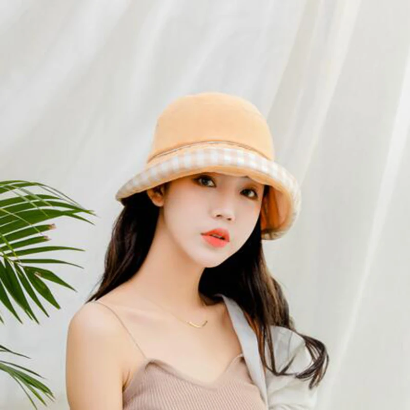 BINGYUANHAOXUAN, новинка, женские Панамы, летние хлопковые шляпы от ...