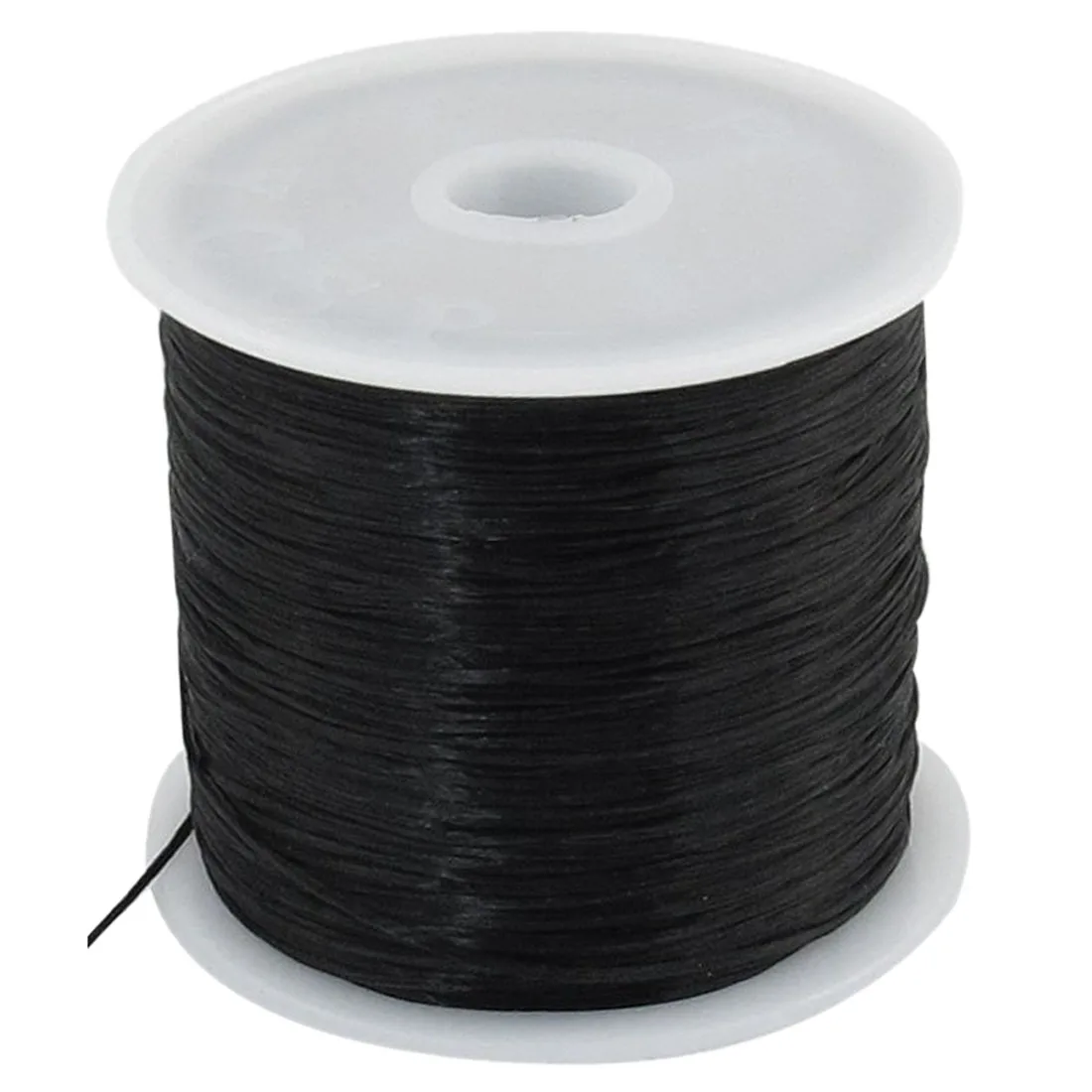 Durable Black Stretchy Elastic Crystal String Beading Thread Spool 50m