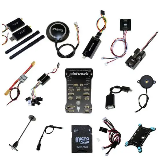 

Pixhawk PX4 PIX 2.4.8 flight controller + GPS + OSD+Power module+3DR Radio Telemetry 433Mhz 915Mhz RC FPV SYSTEM