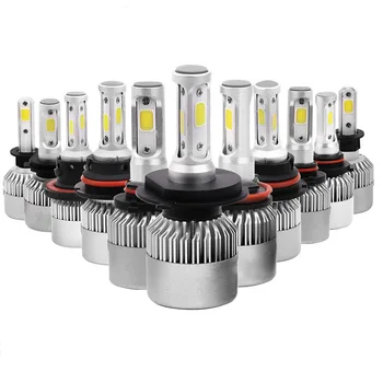 

S2 automobile LED headlamp H7 H1 H4 H11 H3 H10 9005/9006 T10 (W5W/194) 12V/24V