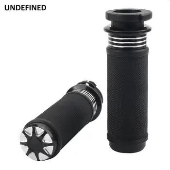

25mm Motorcycle 1" Handbar Grip Handle Grips for Harley Sportster Softail Touring Electra Glide Street Glide