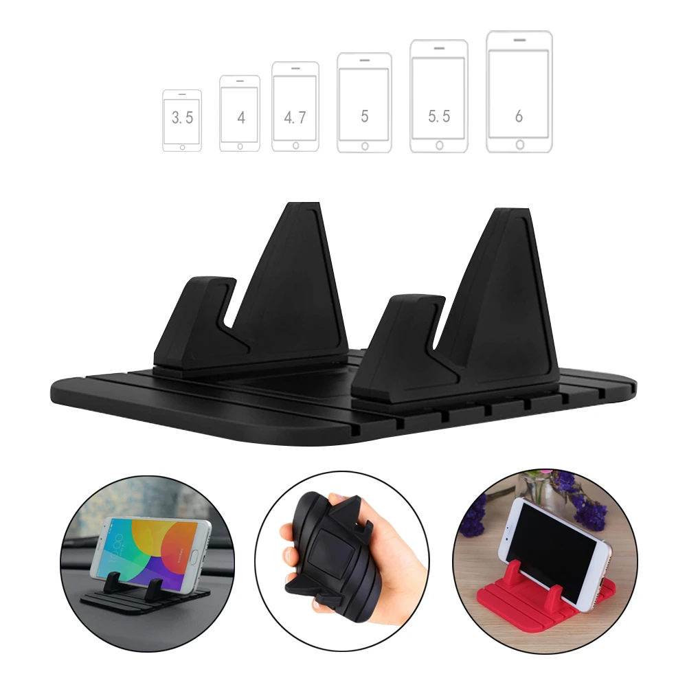

Car dashboard anti-slip rubber support mobile phone bracket pad mobile phone bracket bracket
